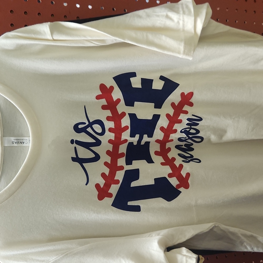 Tis the season baseball tee
